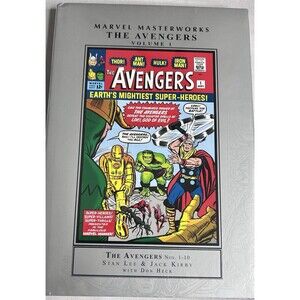 Marvel Masterworks THE AVENGERS Vol 1 Marvel Comics HC Hardcover Sealed
